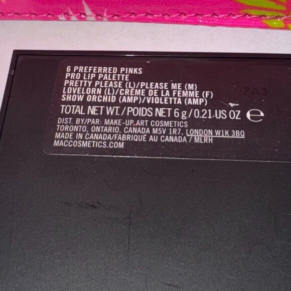 MAC Pro Lip Palette~Preferred Pinks - Picture 4 of 4
